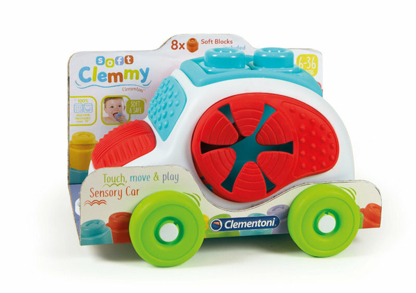 Sensory Car With Clementoni Blocks 17315