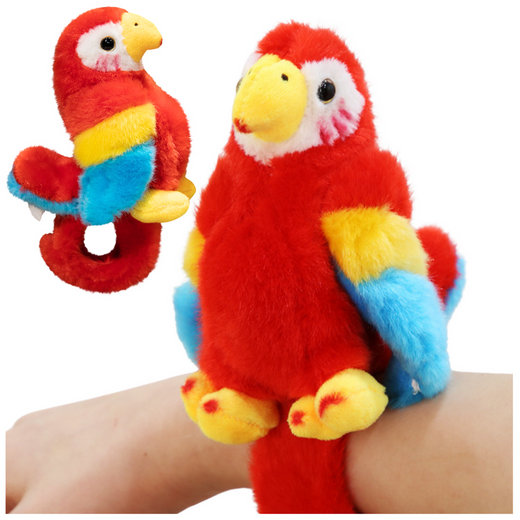 Plüsch Maskottchen Papagei Armband Armband Hand Rot