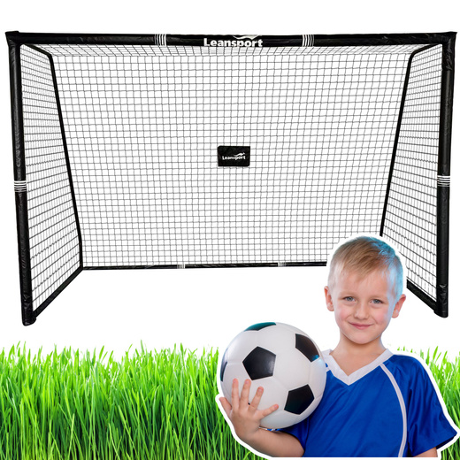 Tragbares Fußballtor für Kinder aus Metall 300×200×120cm