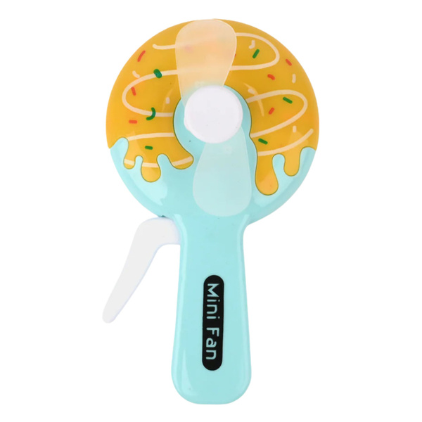 Mini Donut Pinwheel Hand Fan for Kids 4 Designs