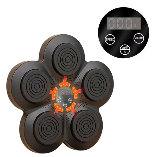 Musical Boxing Machine Bluetooth Wall Board LED Lights