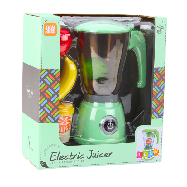 Electric Blender For Kids Fruit Cup Lights Sounds Green