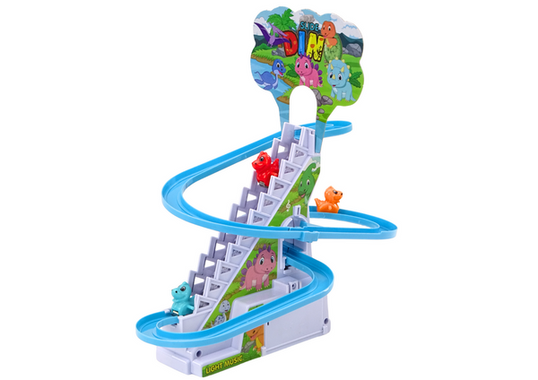 Track Slide For Dinosaurs Stairs Lights Sounds