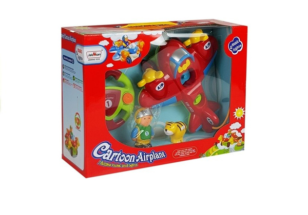 Ferngesteuertes Flugzeug mit Lenkrad