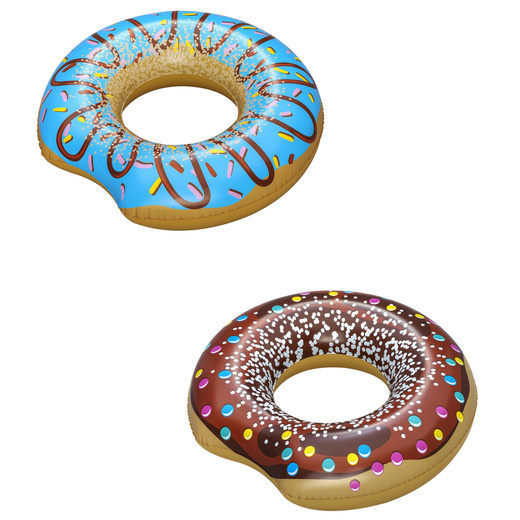 Donut-Schwimmring Donut Blau 107 cm Bestway 36118
