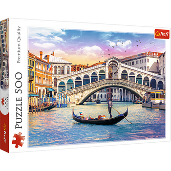 Puzzle 500 Teile Rialtobrücke, Venedig 37398