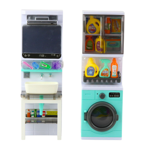 Bathroom Toy Washbasin Cabinet Accessories Lights Sounds