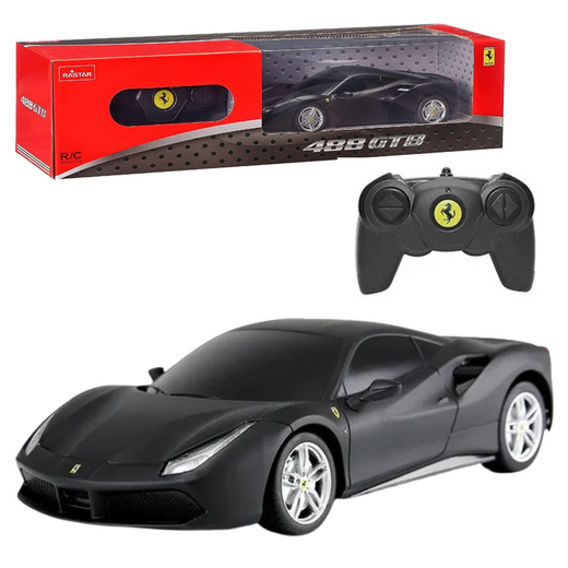 Auto RC Rastar 1:24 Ferrari 488 GTB Schwarz