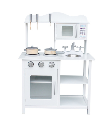 Wooden Kitchen Bella For Children White Accessories