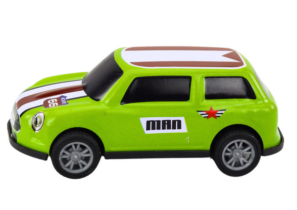 Set Autos, Federn, Antrieb, bunt, 12-teilig