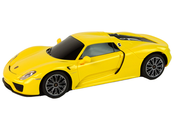 Car R/C Porsche 918 1:24 Rastar Yellow
