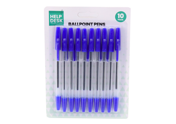 Classic Blue Pen Set 10 Pcs