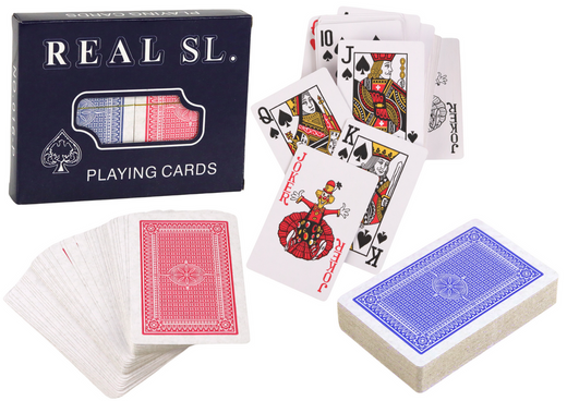 Real Sl Playing Cards Two Decks