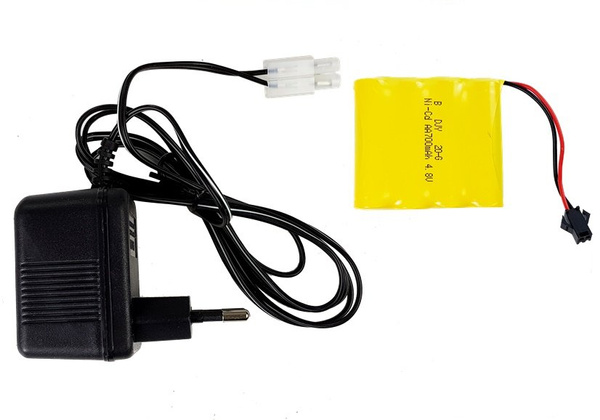 Remote Controlled Battle Tank R / C 1:28 Green and Black