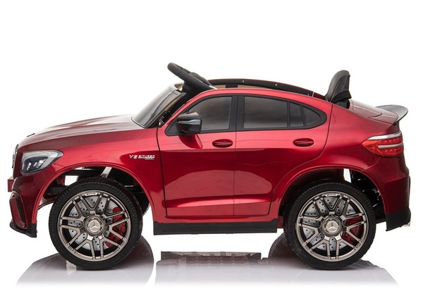 Elektrische Fahrt auf Mercedes QLS-5688 Rot lackiert 4x4