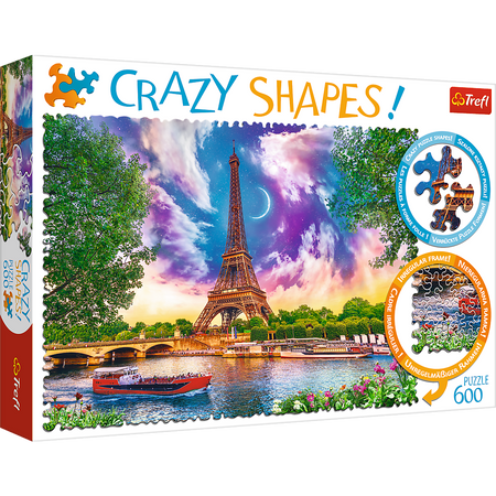 Puzzle - 600 Crazy Shapes - Sky over Paris 11115