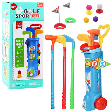 Golf Set Trolley Clubs Field Sports Game 20pcs