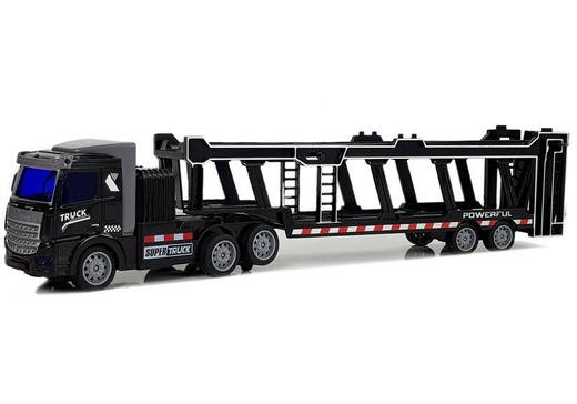 Large Remote Controlled Caravan Black 36cm Lighting Effects