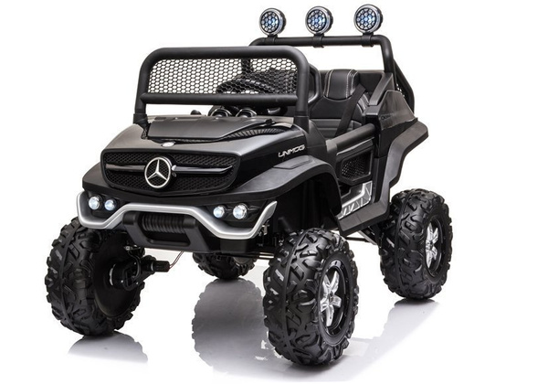 Auto Mercedes Unimog S schwarz