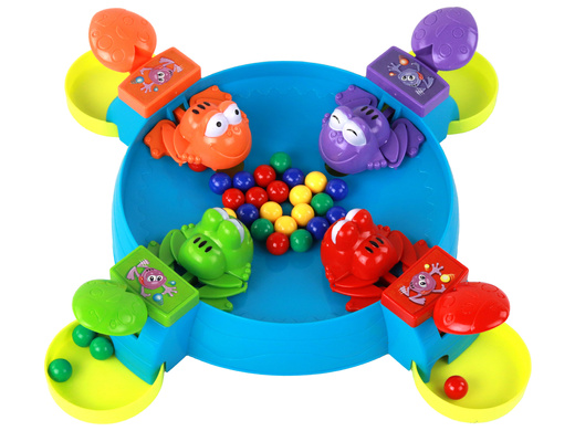 Hungry Frogs Arcade Game Feed the Frog the Balls