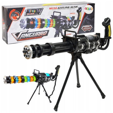 Scharfschützengewehrständer, Lichter, Geräusche, Vibration, Schwarz