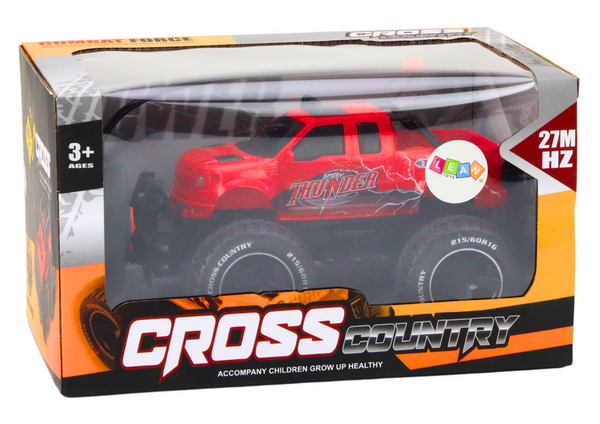 Toy Car Remote Controlled Off-Road Car RC 1:18 Red