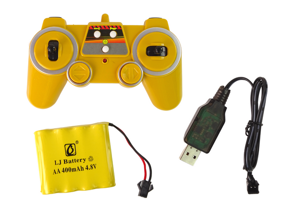 RC Garbage Truck Mercedes-Benz Antos Orange Trash