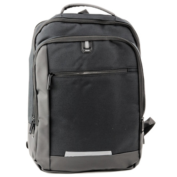 Business Backpack USB Laptop Pocket Black 16L 45cm
