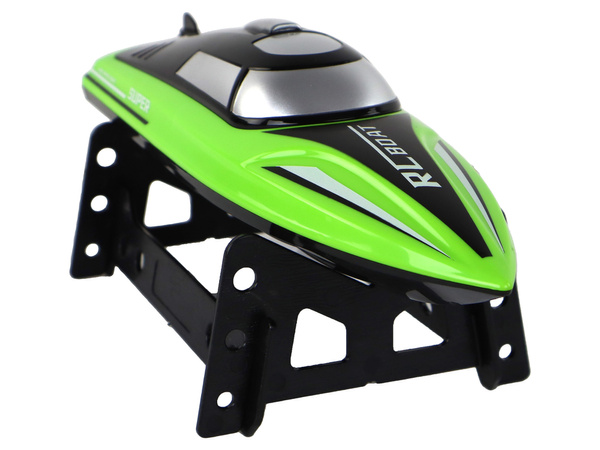 Remote Controlled Motorboat R/C 2.4G 20-25km/h Green
