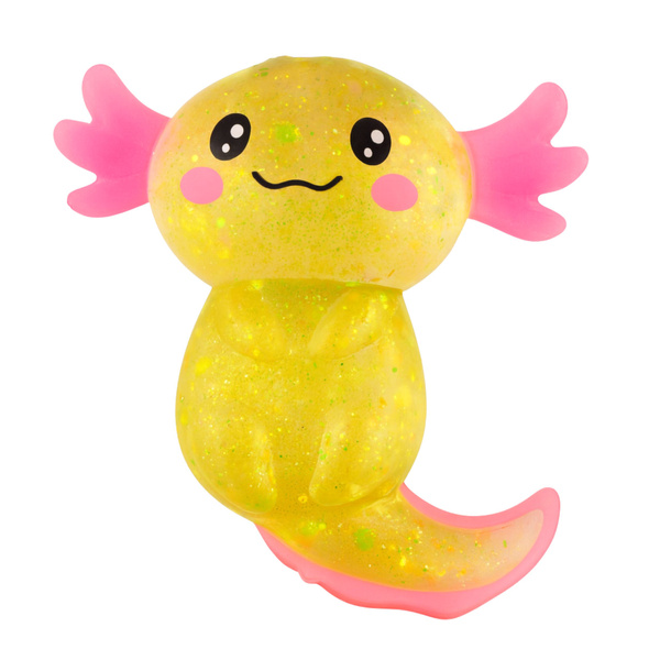 Anti-Stress-Axolotl-Squishy für Kinder, gemischte Farben