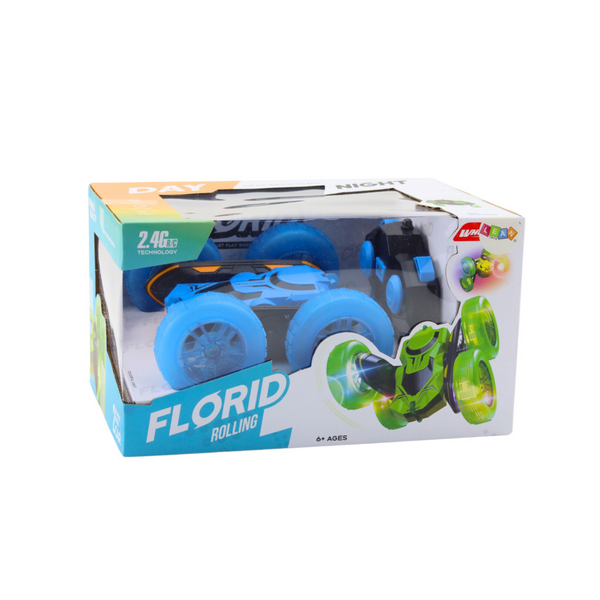 Stunt Car Remote Controlled RC 360° Blue