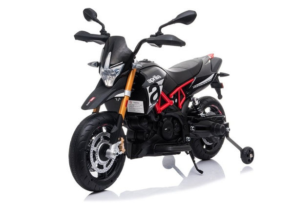 Kindermotorrad Aprilia A007 Schwarz