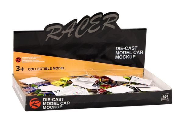 Spielzeugauto Rennwagen Metallfeder 1:64