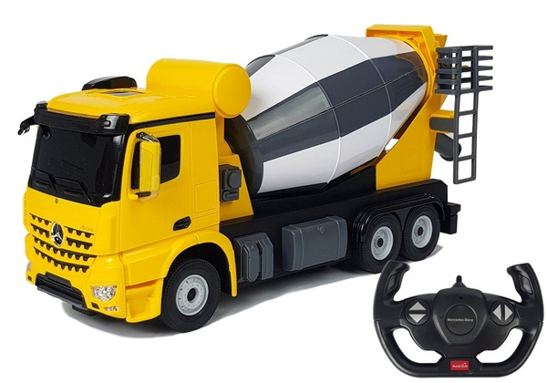 Auto RC Mercedes-Benz Arocs Rastar 1:14 Gelb