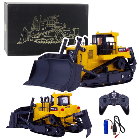 Bulldozer Bulldozer Bagger Huina Metallbau Modell 1:50