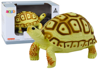 Sammelfigur Schildkröte Reptil Hellgelb Braun B