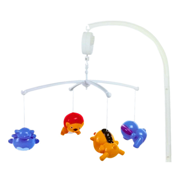 Crib Carousel Animals Lion Elephant Giraffe Sound