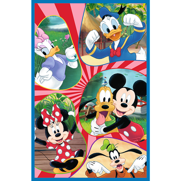 Puzzle - 3x80 - Mickey Mouse Team Trefl 34887
