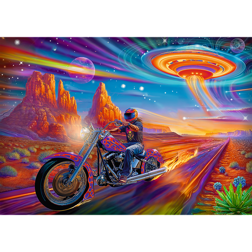 Puzzle - 1000 - Szalona jazda - Trefl 10930