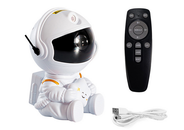 Astronautenprojektor mit LED-Stern-USB-Fernbedienung