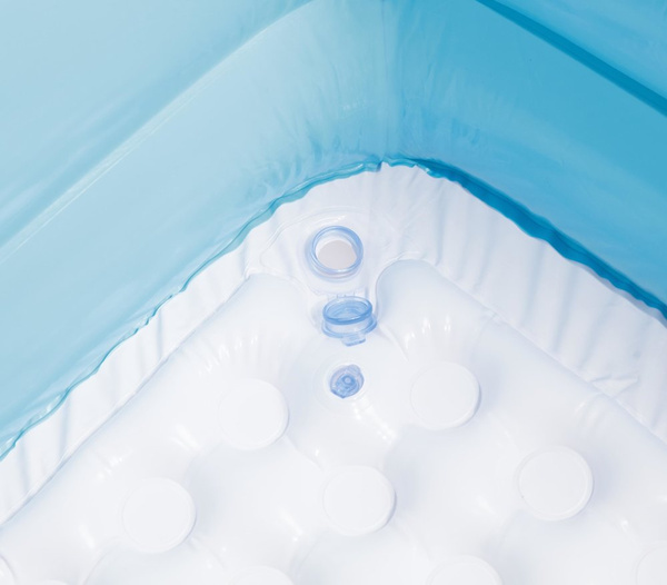 Aufblasbarer Pool für Kinder mit Überdachung 140 x 140 x 114 cm Bestway 52192