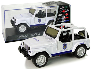 Off-Road Police Car White