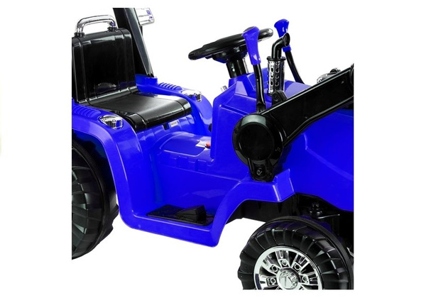 Elektroauto für Kinder Baggerlader Traktor Schlepper ZP1005 Blau 2.4G