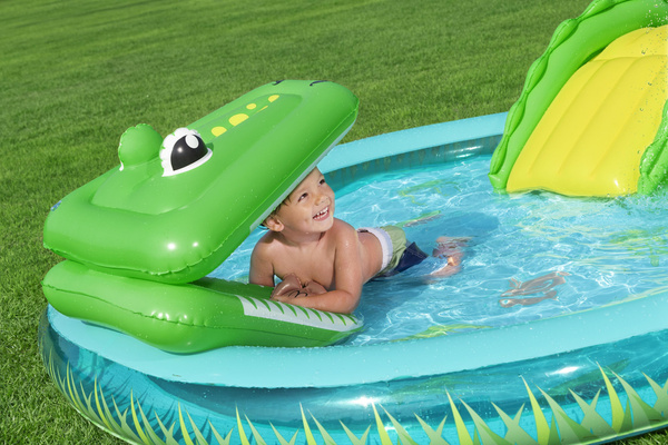 Inflatable Playground Crocodile 224 x 181 x 72 cm Bestway 53166