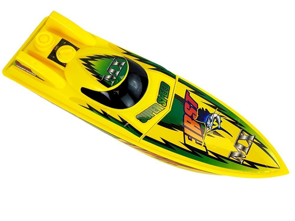 Motor Boat Batteries Green and Yellow 4 Directions