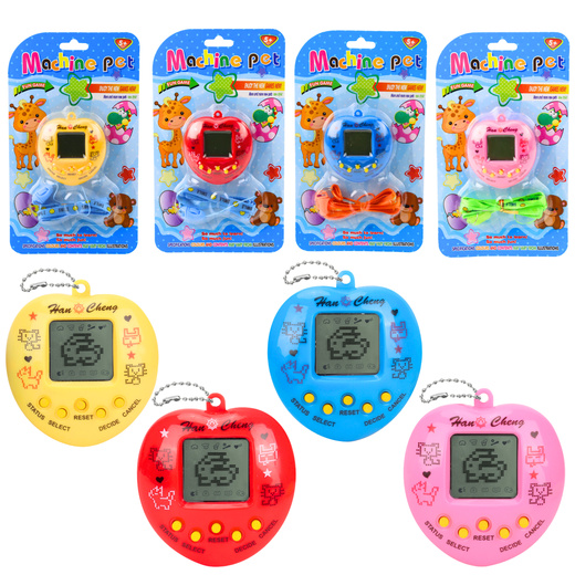 Tamagotchi Electronic Game Virtual Pet Egg Leash