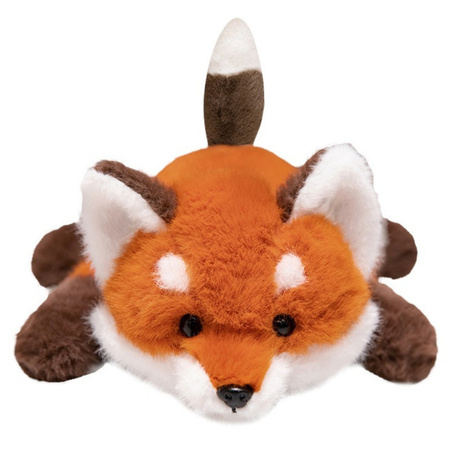 Plush Fox Cuddly Toy With Weighted Paws 30cm