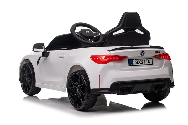 Elektrisches Kinderauto BMW M4 Weiß