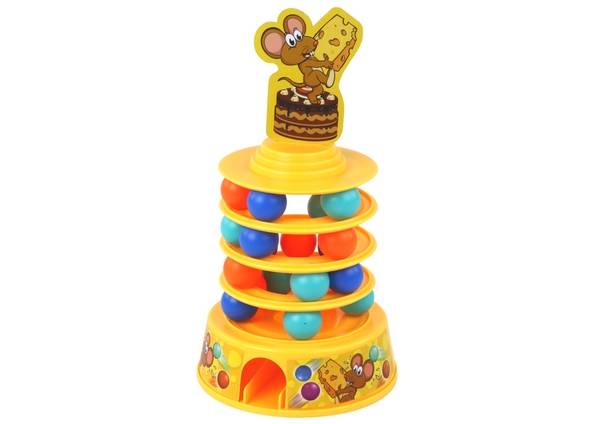 Arcade Game Mouse Mice Balls Slide Tower Balls