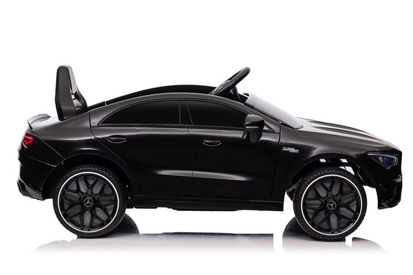 Battery-powered car Mercedes CLA 45s AMG Black Painted 4x4